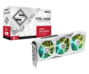 ASRock AMD Radeon RX 7600 Steel Legend 8GB OC